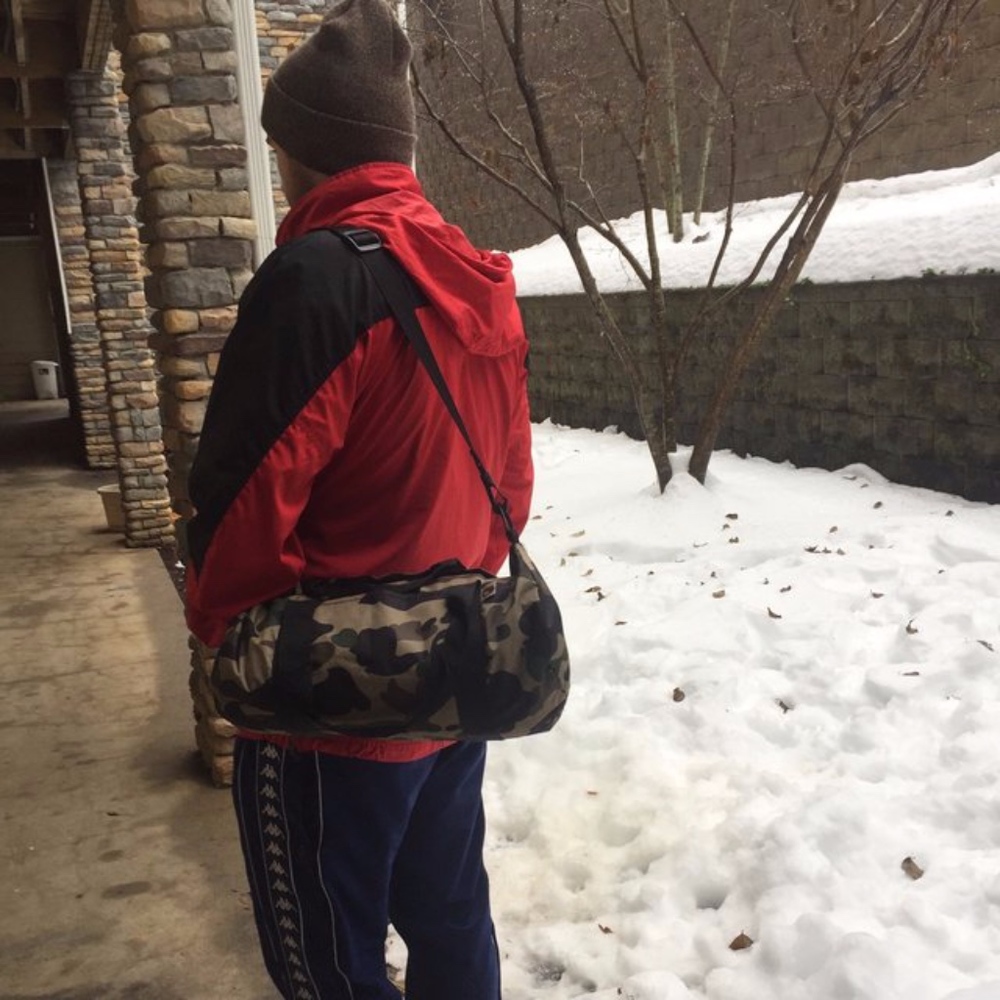 Bape Small Duffel Gym Bag
